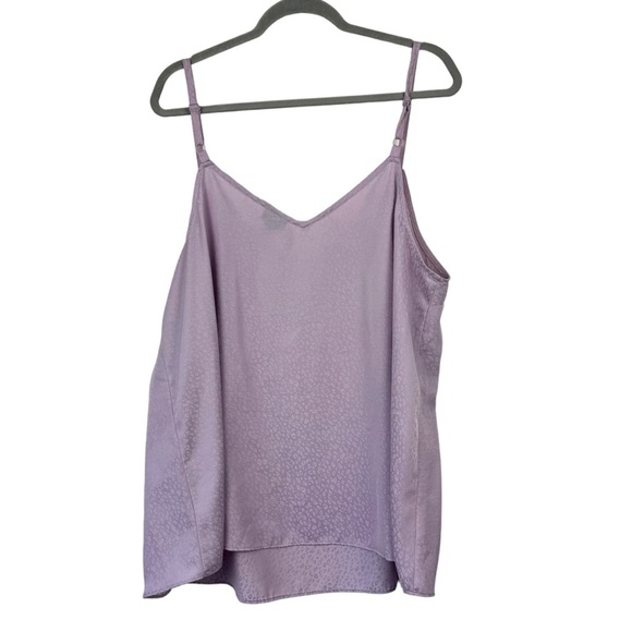 TORRID Sophie Lilac Purple Leopard Cheetah Plus Size 2X Swing Cami Monochromatic - Picture 4 of 12